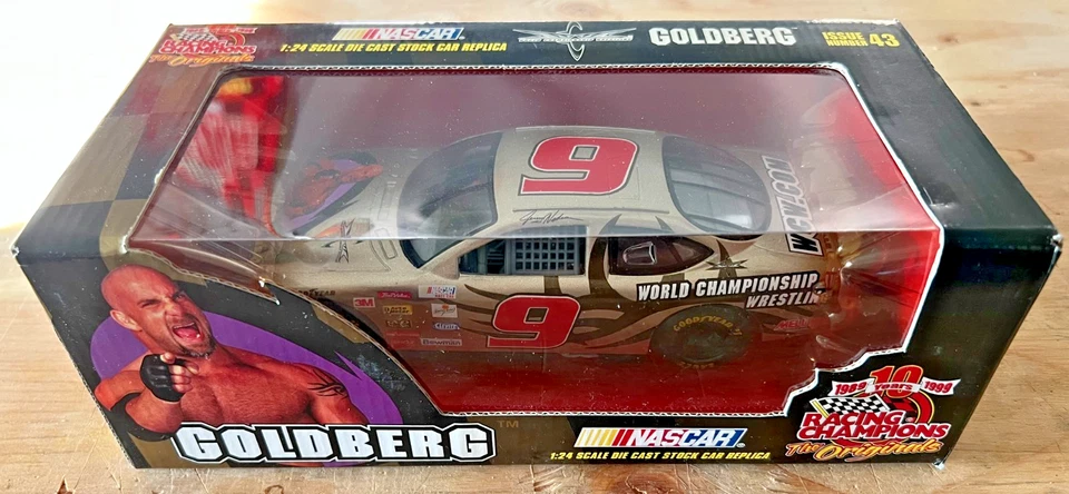 Racing Champions 1999 1:24 Jerry Nadeau #9 WCW Goldberg Ford Taurus Foto 1 de 4
