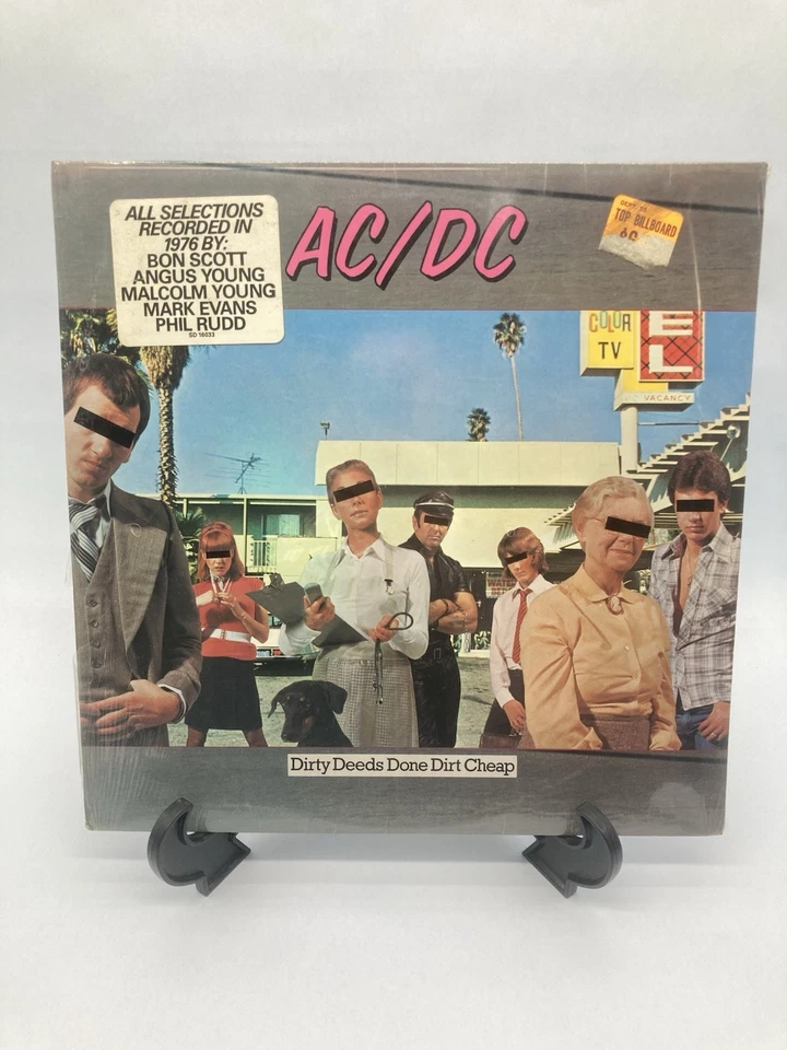 AC/DC  Dirty Deeds Done Dirt Cheap Sealed 1st Pressing Canada - Image 1 of 3