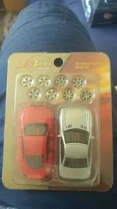 Zip Zaps European Sports Body set Mercedes SL500 / Audi TT New Rare RC Parts - Picture 1 of 2