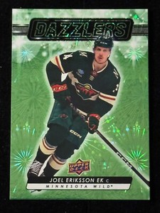 Joel Eriksson 2023-24 Upper Deck Series 1 Dazzlers Green #DZ-22