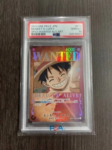 PSA 10 Karte Card Game Monkey D. Ruffy ST01-012 SR OP03 Wanted Japanisch - Bild 1 von 1