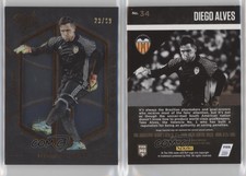 2016-17 Panini Black Gold Bronze /99 Diego Alves #34