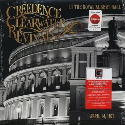 CREEDENCE CLEARWATER REVIVAL "AT ROYAL ALBERT HALL" (GREEN)  SEALED LP! (MINT) - Image 1 of 2