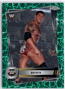 Batitsta 2025 Topps Chrome WWE Teal Lazer Refractor #43 WWE Legends #154/175 - Picture 1 of 2