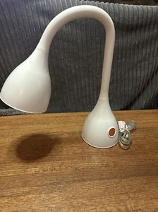 MICHAEL GRAVES POST MODERN GOOSENECK LIGHT LAMP Vintage White Multi-Directional - Picture 1 of 24