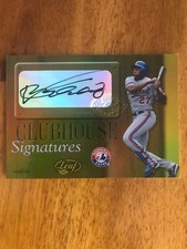 2003 Leaf Clubhouse Signatures Vladimir Guerrero Auto 1/25 Autograph Expos