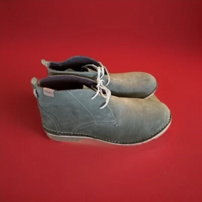 Veldskoen SORAI Rhino Rescue Vellies Olive Green Lace Up Chukka Boots US Men 15 - Image 1 of 4