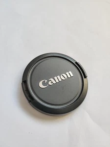 Genuine Canon 58mm Pinch Front Lens Cap E-58 For 58mm Lens Front - Picture 1 of 2