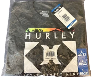 HURLEY T-Shirt Youth L (10/12) "Since Ninety Nine" Classic Fit Short Sleeve - Picture 1 of 5