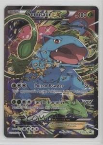 2011-16 Pokémon XY Black Star Promos Venusaur EX #XY123.1 0z0y