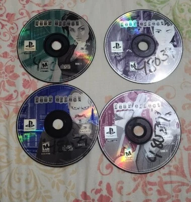 PS1 Disc Only TESTED Fear Effect 2000 - 4 Disc Same Day Ship Read Desc - Image 1 of 2