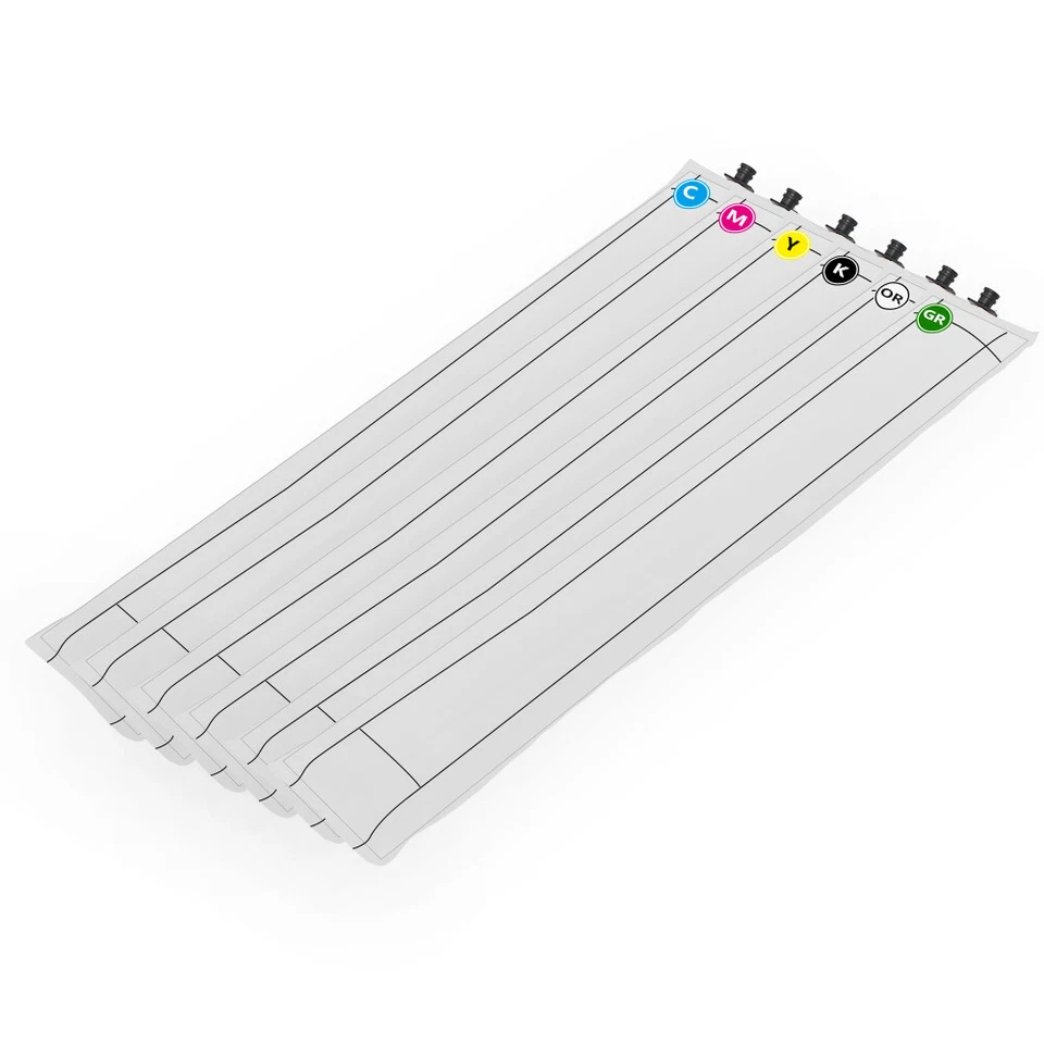 600ML/PC 4Colors  Ink Bag without chips For RICOH Pro  L4160  CMKY - Image 1 of 4