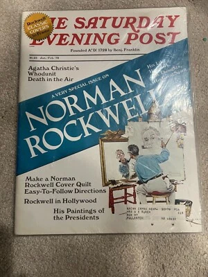 The Saturday Evening Post - A Special Issue On Norman Rockwell (Jan/Feb 1978) - Image 1 of 4