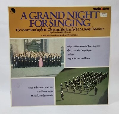 The Morriston Orpheus Choir - A Grand Night For Singing - Music Vinyl Record - Image 1 of 4
