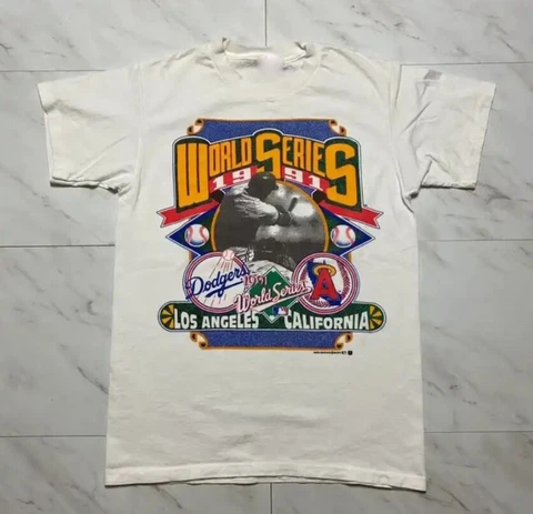 1990s Vtg W0rld Series LA Dodgers UnisexT shirt S-3XL Gift for fans Cover