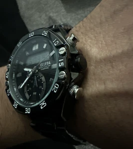 Analog Digital Uhr | Dual Dial Face mit LED Licht | Stylische Herren Armbanduhr - Bild 1 von 11