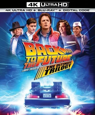 Back to the Future The Ultimate Trilogy (4K UHD Blu-ray, 2020) /W DIGITAL 🇨🇦🍁 - Image 1 of 4