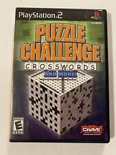 Puzzle Challenge Crosswords and More (Sony PlayStation 2 PS2) VERY GOOD