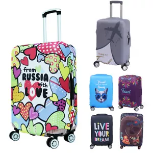 Design Travel Trolley Case Cover Protector Suitcase Cover Luggage Storage Covers - Picture 1 of 18
