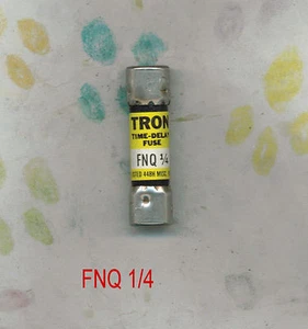 NEU BUSSMAN FNQ 1/4 SICHERUNG FNQ 1/4 500 VOLT 1/4 AMP - Bild 1 von 4