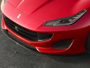 NUEVO ALERÓN DELANTERO INFERIOR ORIGINAL FERRARI Portofino carbono  - Imagen 1 de 2