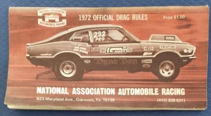 1972 NAAR Official Drag Rules Handbook - Dyno Don Nicholson B - Picture 1 of 9