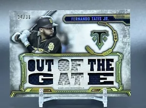 2020 Topps Triple Threads #'d /36 Fernando Tatis Jr. #TTR-FTJ Gameu Used Relic - Picture 1 of 3
