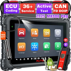 ⚡2025⚡Autel MaxiCOM MK906 PRO OBD2 Auto Car Diagnostic Scanner ECU Coding - Picture 1 of 13
