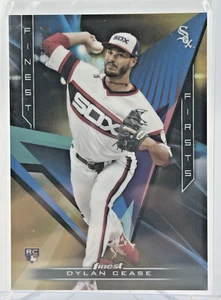 2020 Topps Finest Finest Firsts Gold Refractor 25/50 Dylan Cease #6 Rookie RC - Picture 1 of 3