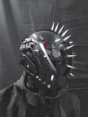Cyberpunk Mask Cosplay Helmet Star Wars Kamen Rider Props Toys Halloween Gifts - Image 1 of 4