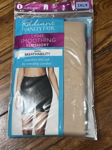 Breathable Slip Short Size 2XL Light Smoothing Seamless Soft Vanity Fair Radiant - Picture 1 of 13