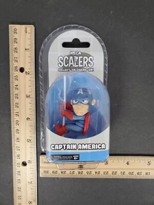 NECA Scalers Series 3 - CAPTAIN AMERICA 2" Mini Figure Marvel Comics Avengers - Picture 1 of 6