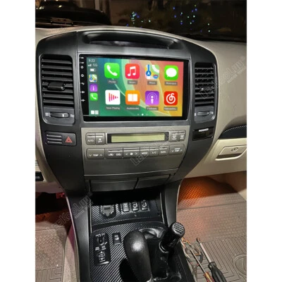 Apple Carplay Car Radio For Lexus GX470 2002-2009 Toyota Prado 2+32GB Android 15 - Image 1 of 4