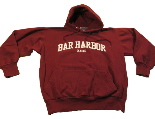 VETEMENTS Felpa con cappuccio marrone bar giovani Harbor taglia media