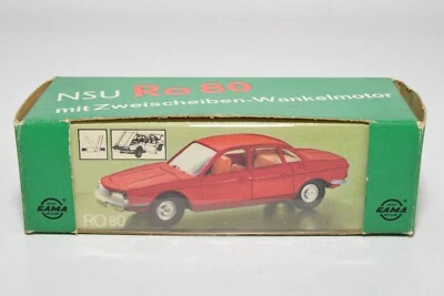 B69 1:43 GAMMA SCATOLA VUOTA ORIGINALE 09670 9670 NSU RO80 RO 80 EXC. COND. - Immagine 1 di 4