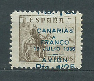 Kanarische Inseln Post 1937 Edifil 13 ( ) Mng Aufdruck A Pferd