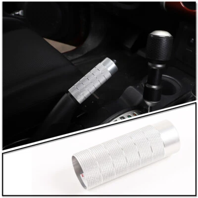 Aluminum Silver Handbrake Brake Handle Cover For Toyota FJ Cruiser 07-21 US - Image 1 of 4