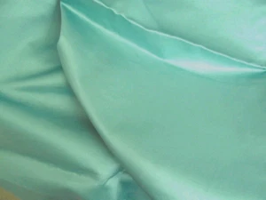 Large piece of cotton satin Decor fabric in teal 50m l x 124 m w - Picture 1 of 5
