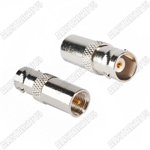 10 piezas conector BNC hembra a FME macho enchufe recto adaptador de RF BNC a FME conector - Imagen 1 de 3