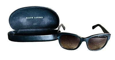 Óculos de sol feminino Ralph Lauren com estojo preto RL 8053 Leia a descrição - Imagem 1 de 4