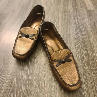 Белые кожаные туфли на плоской подошве Karen Scott размер 8 1/2 M офисная одежда комфортная обувь - Изображение 1 из 4