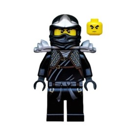LEGO Ninjago Cole Minifigure ZX with Armor Black Ninja njo039
