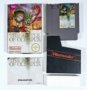 Nintendo Entertainment System NES Metroidvania THE BATTLE OF OLYMPUS dt. PAL CIB - Bild 1 von 8