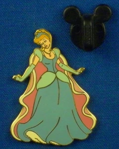 Pin Cenicienta en Capa y Corona - Jerry Leigh Coleccionista Princesa Disney # 48899 - Imagen 1 de 4