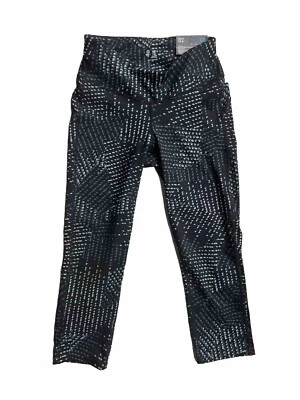 NUEVO CON ETIQUETAS Leggings Capri Para Mujer Gap Fit Gfast XS Azul Marino Blanco Gris Lunares tiro medio Foto 1 de 4