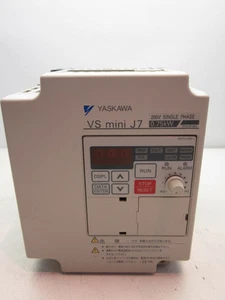 Yaskawa CIMR-J7AAB0P7 VS mini J7 200V Single Phase 0.4kW with 30 day warranty - Picture 1 of 4