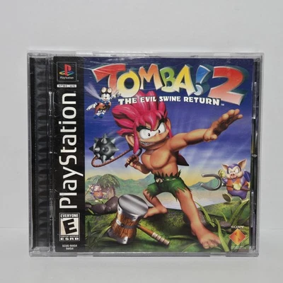 Tomba 2 The Evil Swine Return PS1 CIB Tested Working - Sony PlayStation 1 - Image 1 of 4