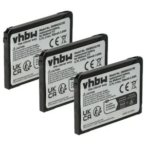 3x Batería para Midland PMR446 PMR446+ 777 700mAh 3,7V - Zdjęcie 1 z 9