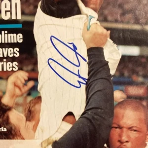 Edgar Renteria Signed Nov 3 1997 Baseball Sports Illustrated SI Magazine Marlins - Picture 1 of 6