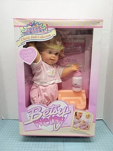 DE COLECCIÓN BETSY WETSY Con Orinal - Muñeca 14" 1991 Tyco Toys / Productos Playtime - Imagen 1 de 24